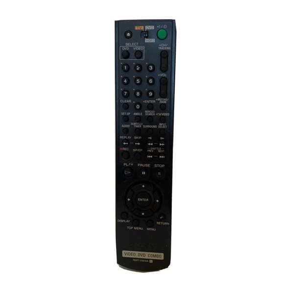 SONY RMT-V504A Combo REMOTE CONTROL for SLV-D281 SLV-D281P SLV-D380 SLV-D380P - Picture 1 of 6